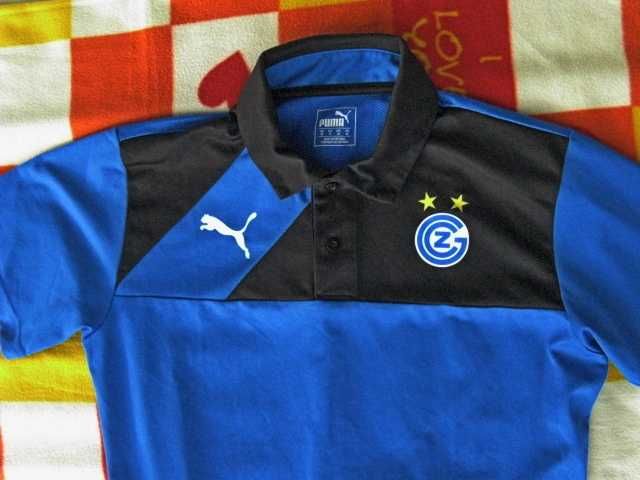 футболка-поло Puma  ( M )  ФК Грассхоппер ( Цюріх. Швейцарія)