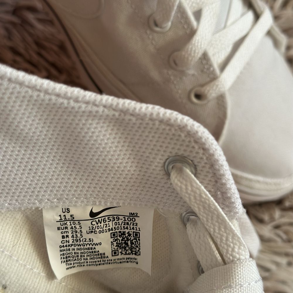 NIKE court legacy cnvs чоловічі кеди кросівки снікерси білі найк 45