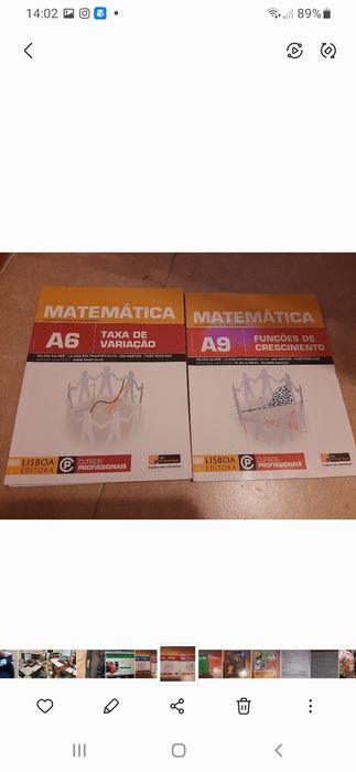 Matemática  A6 como novo
