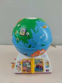 Globus interaktywny, globus edukacyjny, fisher price