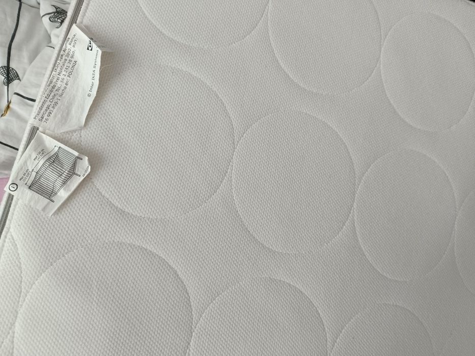 Materac dziecięcy do łóżeczka IKEA