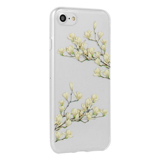 Telone Floral Etui Silikon Do Iphone X/Xs Magnolia