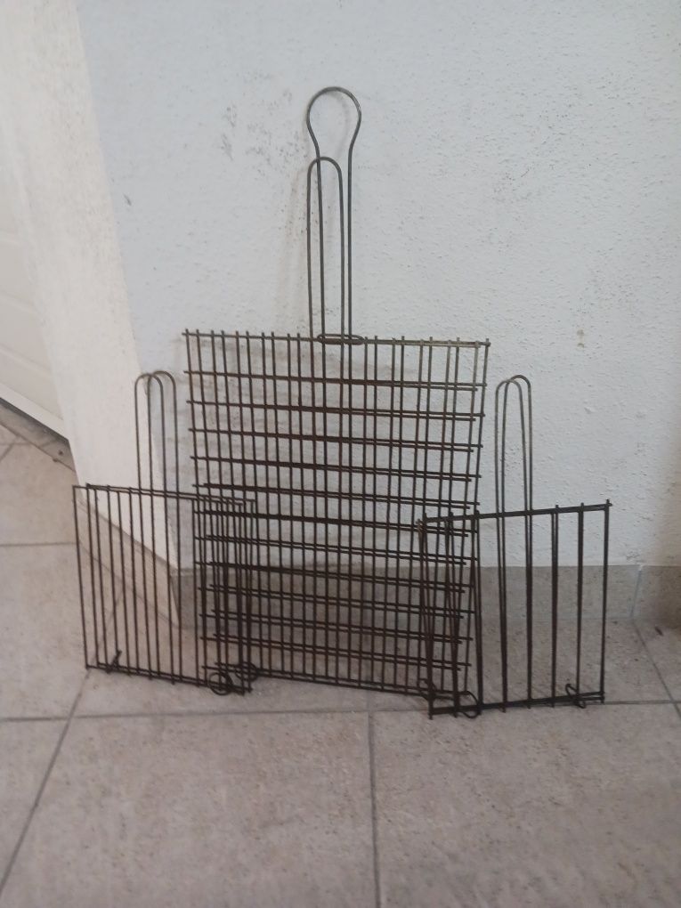 3 Grelhas usadas