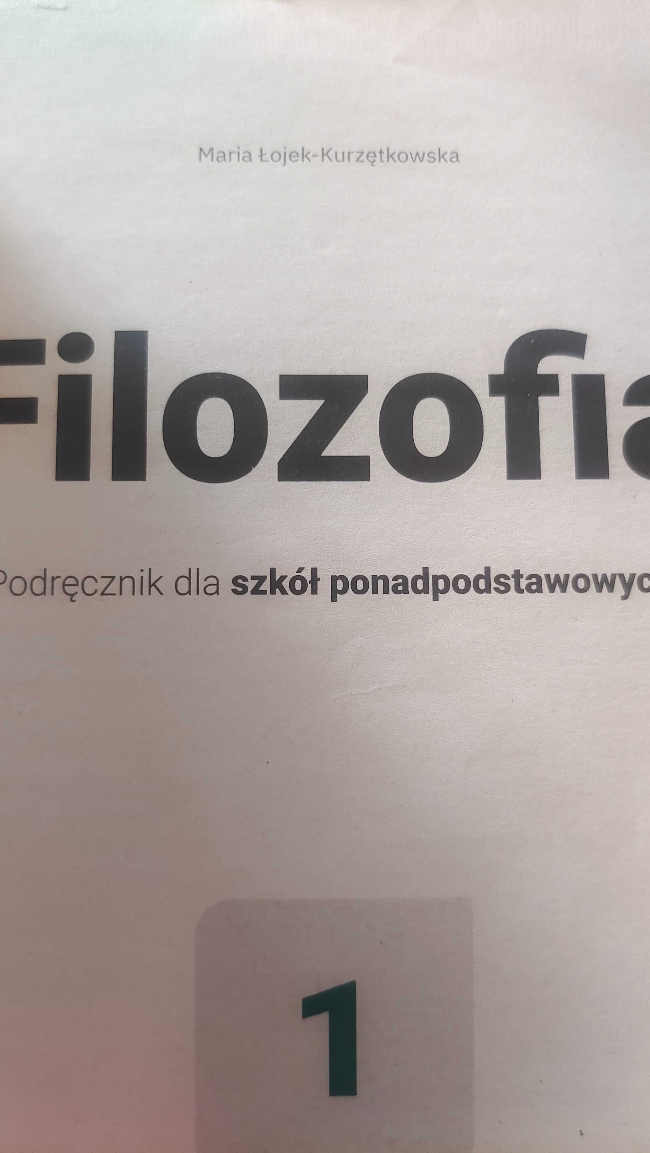 Filizofia- szkoła ponadpodstawowa