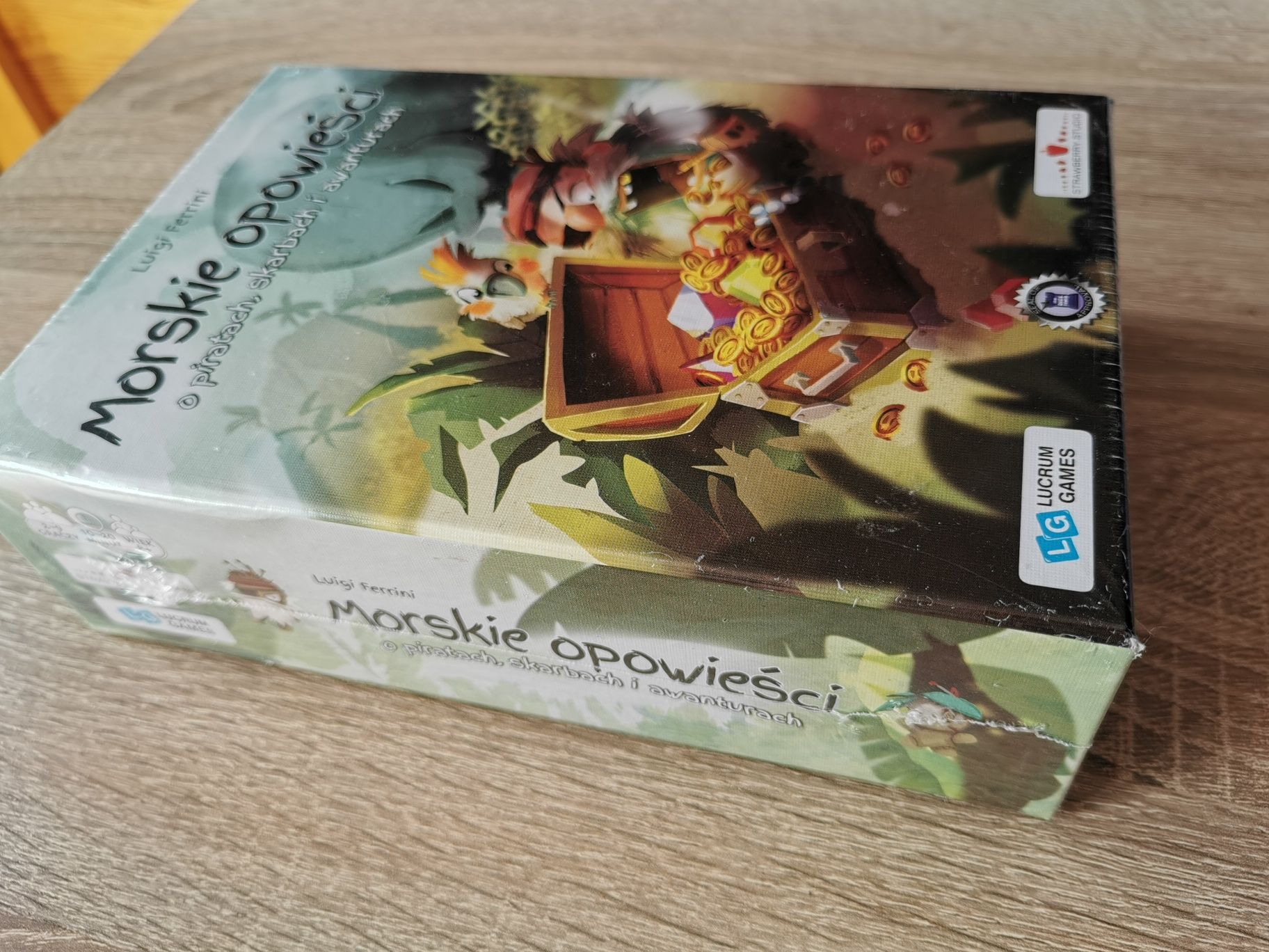 Morskie opowieści o piratach, skarbach i awanturnikach - gra planszowa