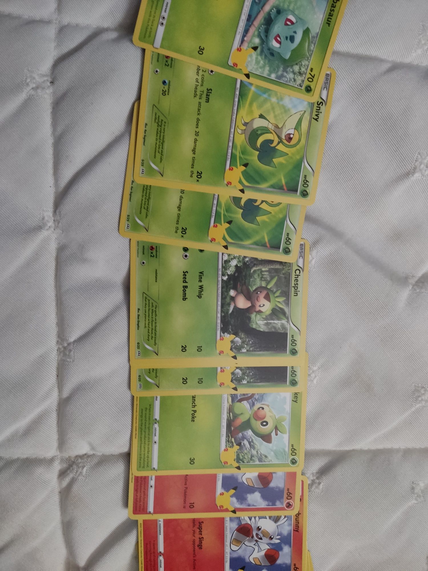 Cartas Pokémon McDonald's 2021