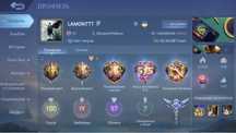 Аккаунт Mobile Legend Bang Bang