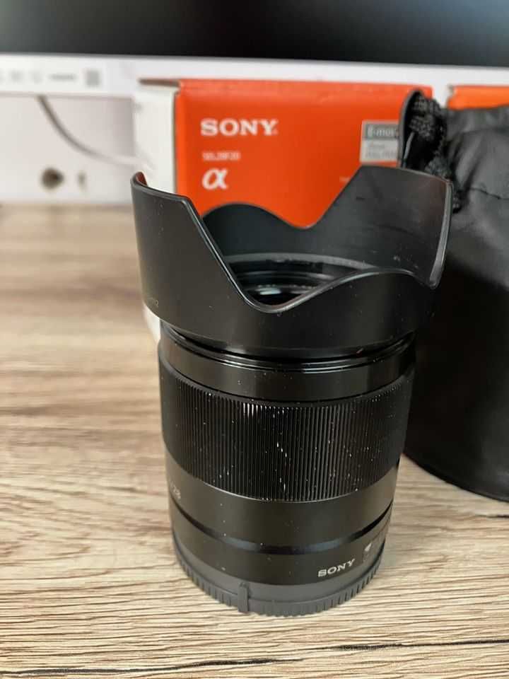 Obiektyw Sony FE 28mm F2 + Konwerter 21mm
