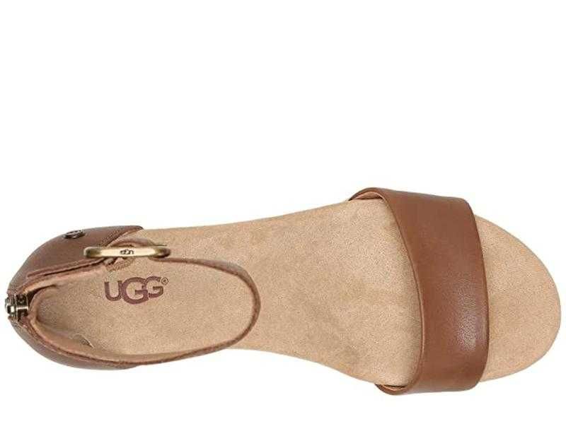 Босоножки ugg zoe ii leather wedge sandals размеры 38,38.5,39,39.5,40