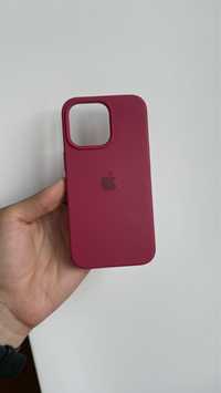 Etui silikonowa na Iphone 13 Pro - Ciemno różowy