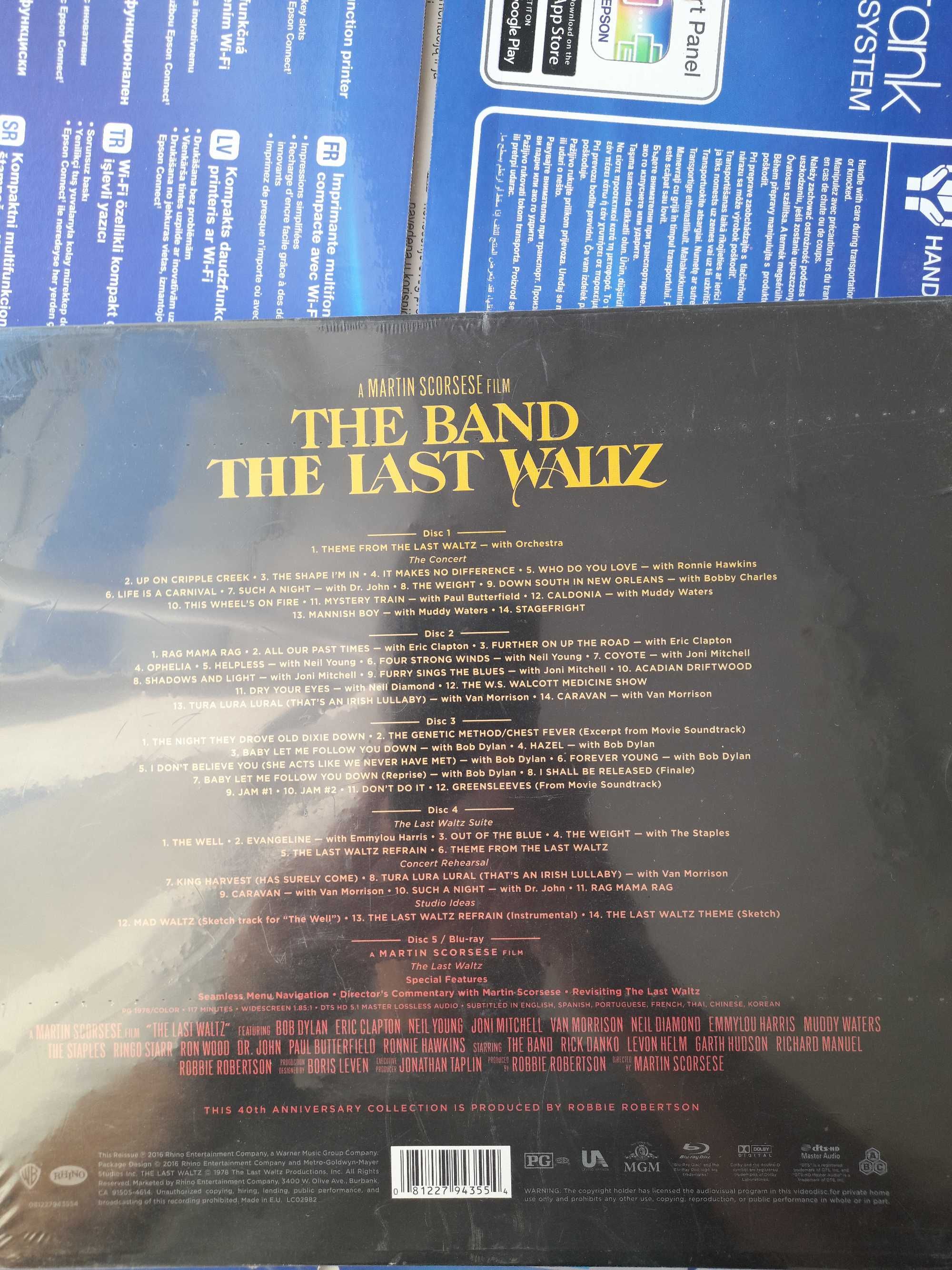 The Last Waltz 40th Anniversary (4CD+BLU-Ray) The Band