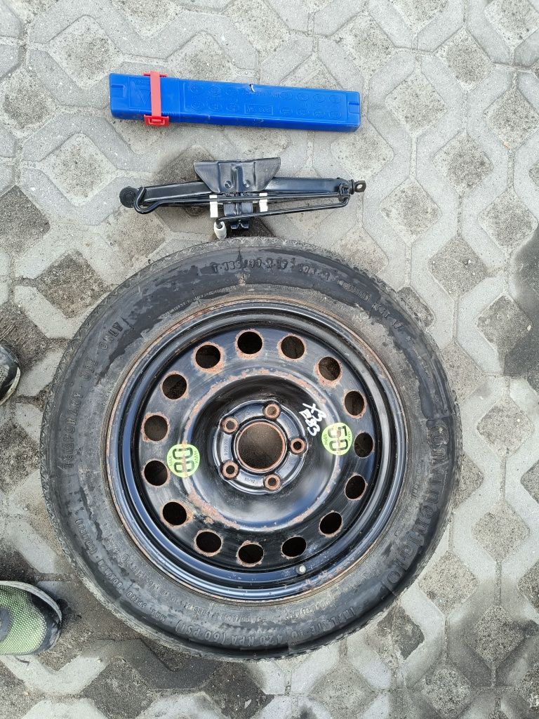 Koło dojazdowe BMW X3 e83 Lewarek Trójkąt Koło Dojazdówka Wysyłka