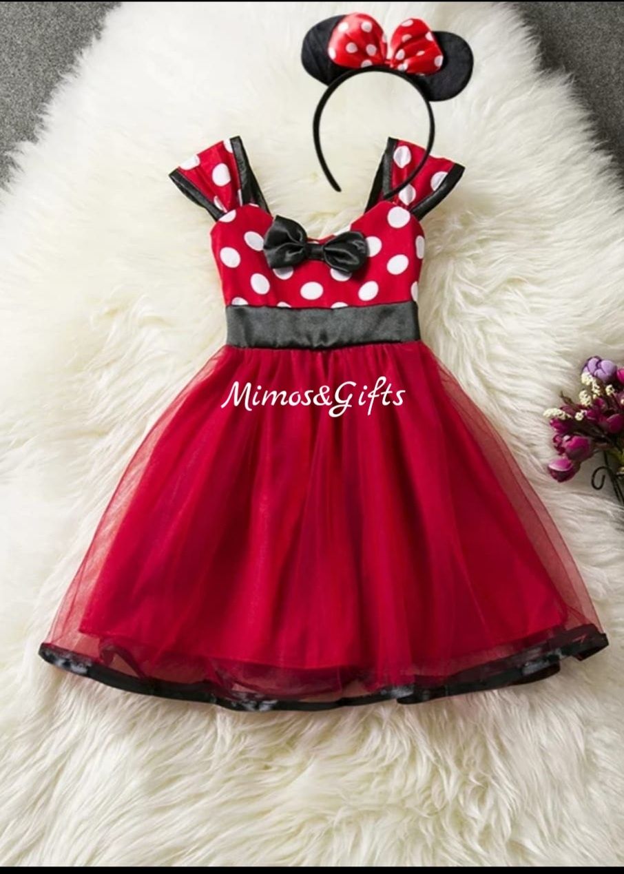 Vestidos Minnie vermelhos NOVOS