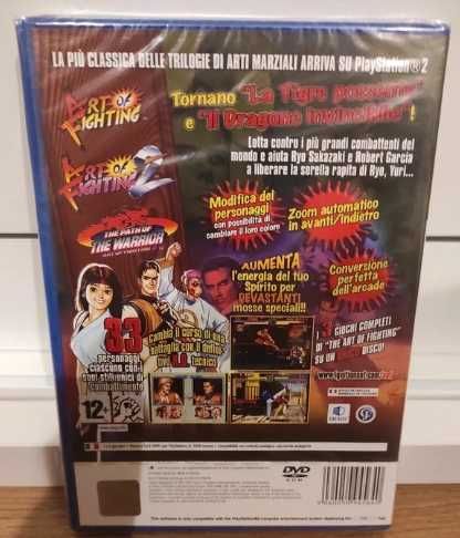 Art of Fighting PAL PS2 (Novo selado)