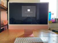 Komputer Apple iMac Retina 4.5K M3 23,5" 8GB RAM 256GB Różowy