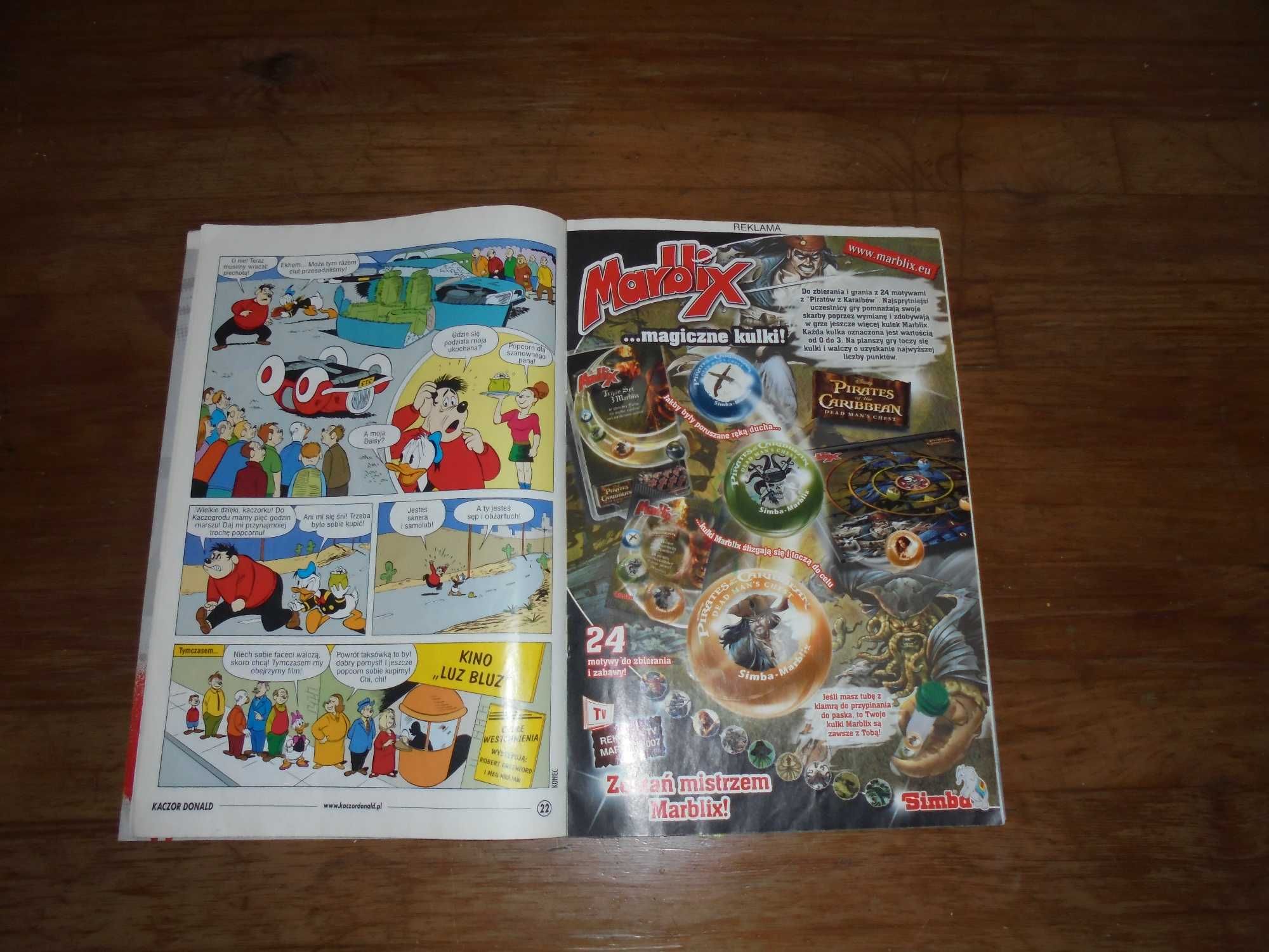 komiks Kaczor Donald nr 9 z 2007r