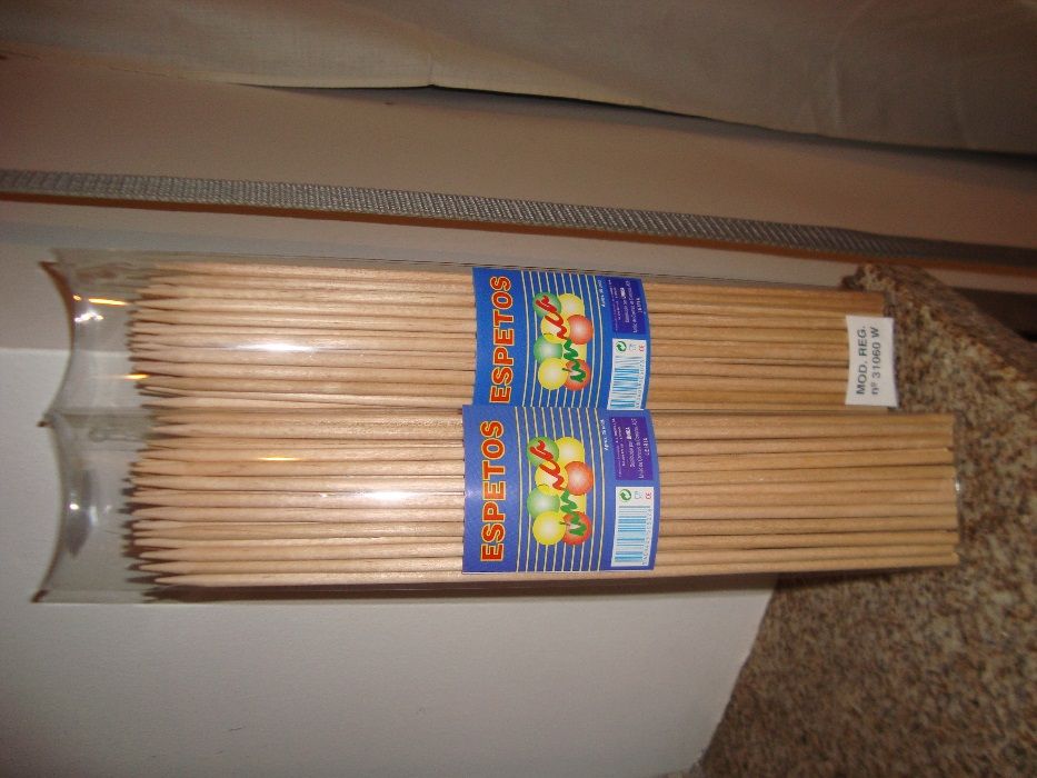 Espetos para espetadas – 23cms (35 unidades)