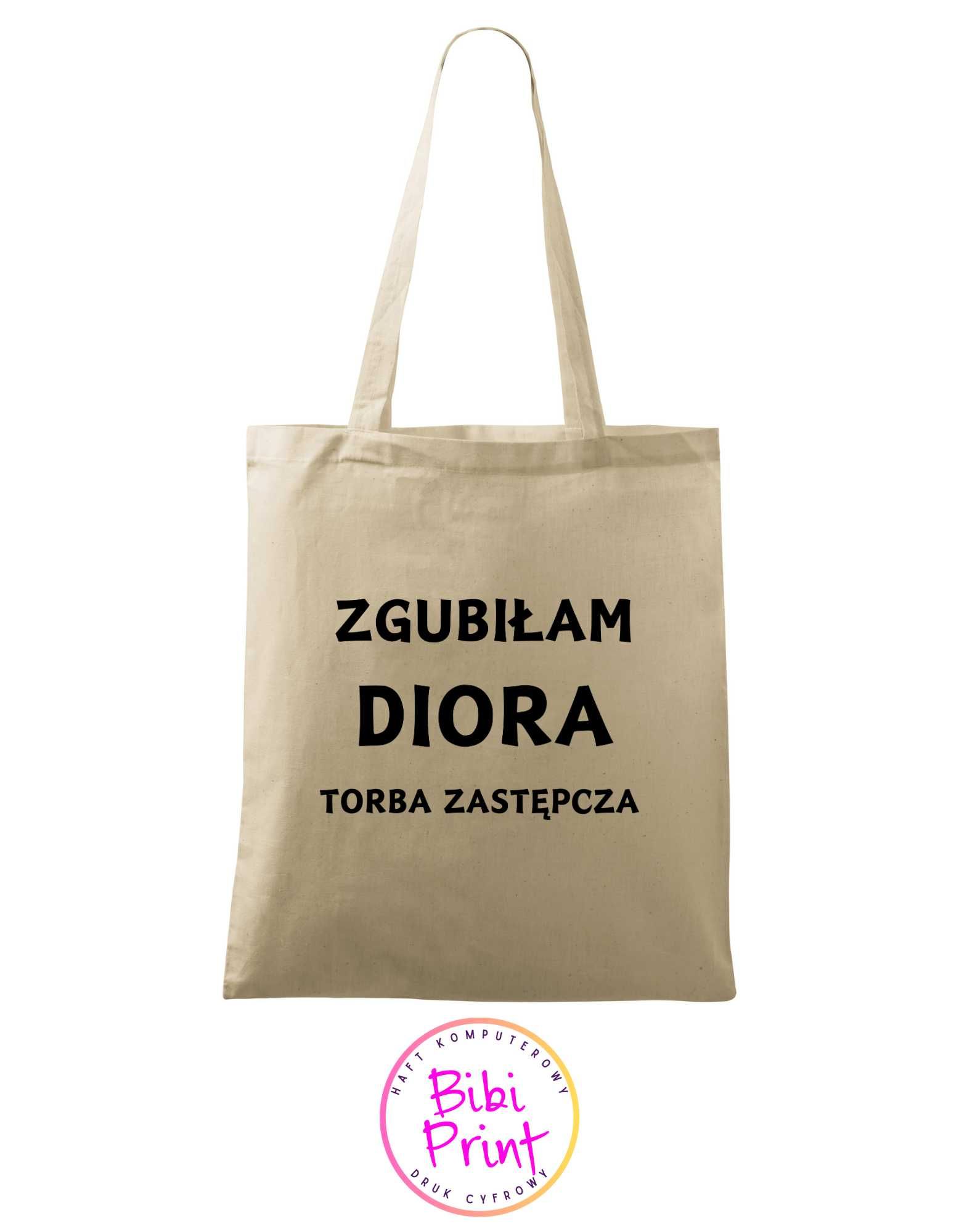 Torba shopper z nadrukiem - różne wzory