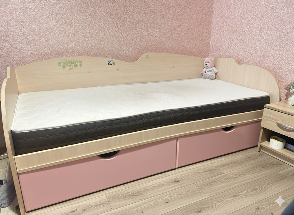 Ліжко дитяче (підліткове) +матрас