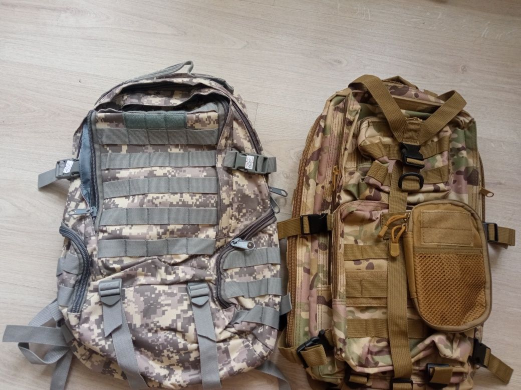 Рюкзаки тактичні нові+сумка