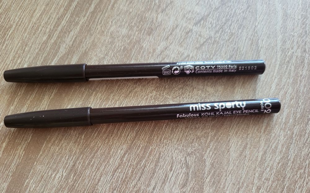 Miss Sporty Fabulous Kohl Kajal Eye Pencil 002 Solid kredka do oczu 4g