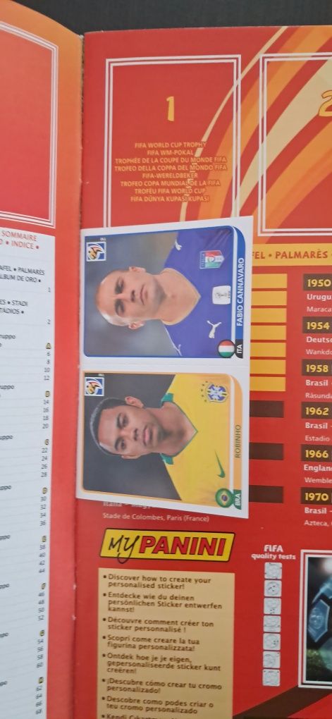Caixa(selada)cromos Futebol FIFA World Cup South África 2010 Panini