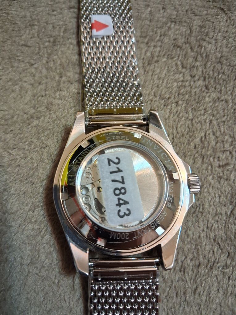 Nowy zegarek męski automatyczny Invicta Pro Diver 47720 śr. 40 mm
