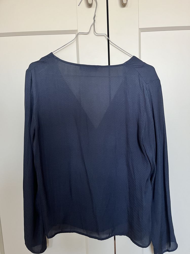 Camisa azul Mango