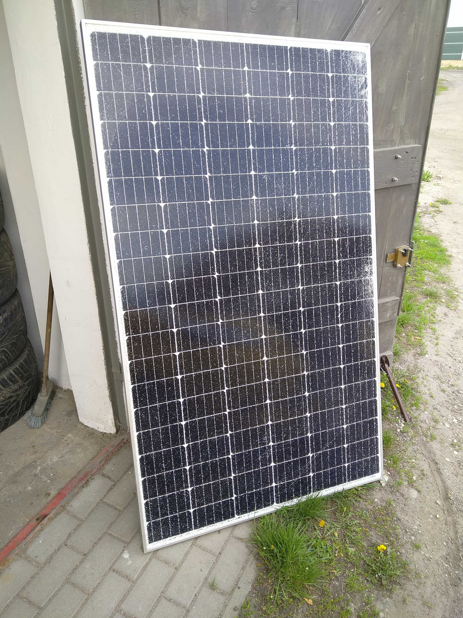 Panel słoneczny  i regulator 100 A powerbank rozruchowy kompresor