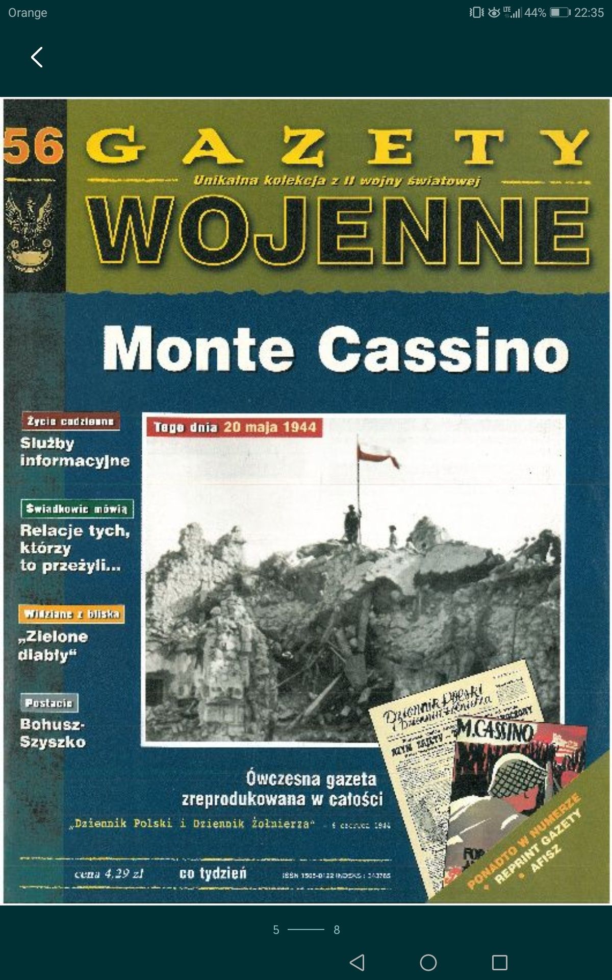 Zestaw Gazety wojenne