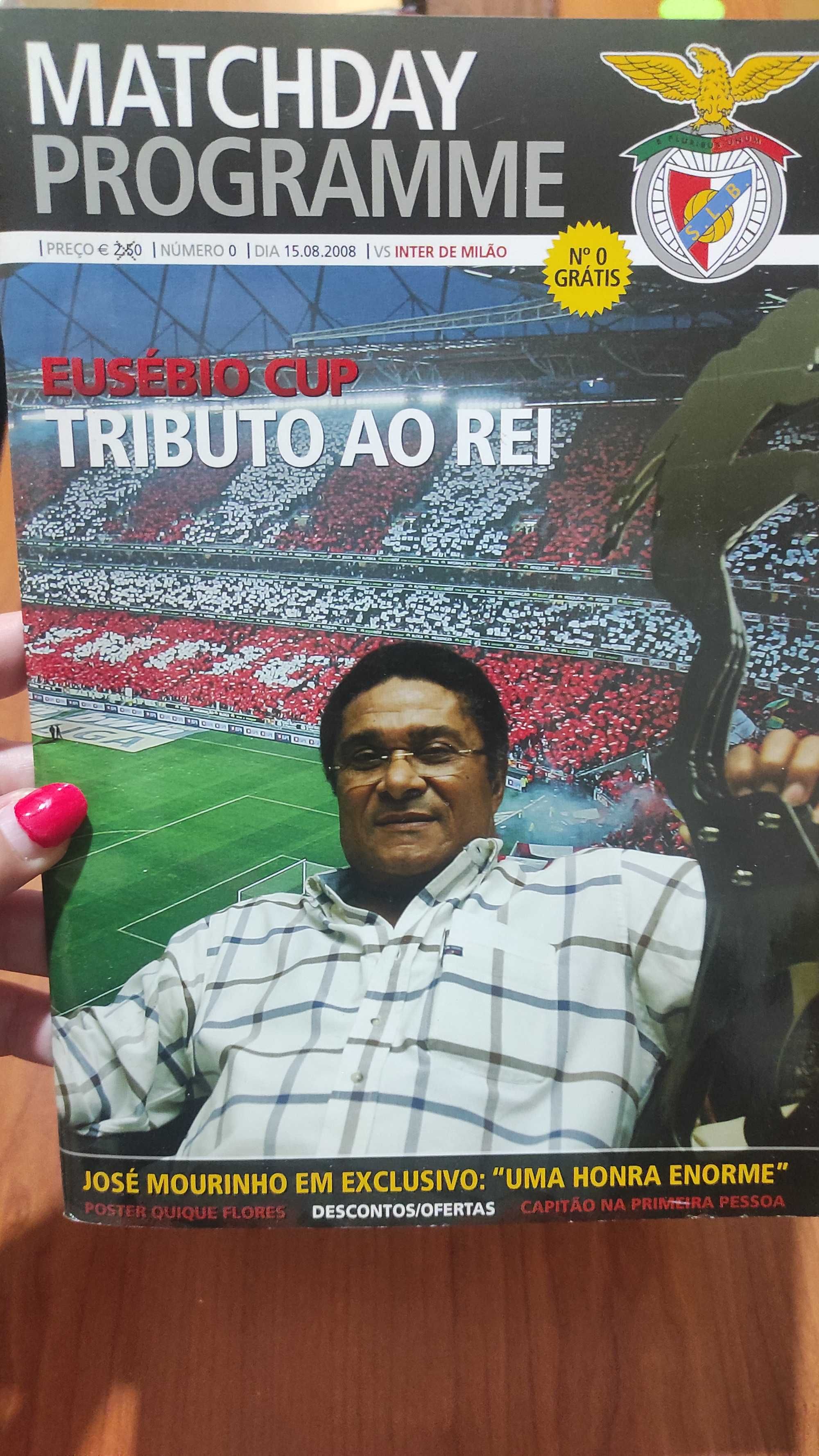 Revista Eusébio CUP - 2008 - SL Benfica