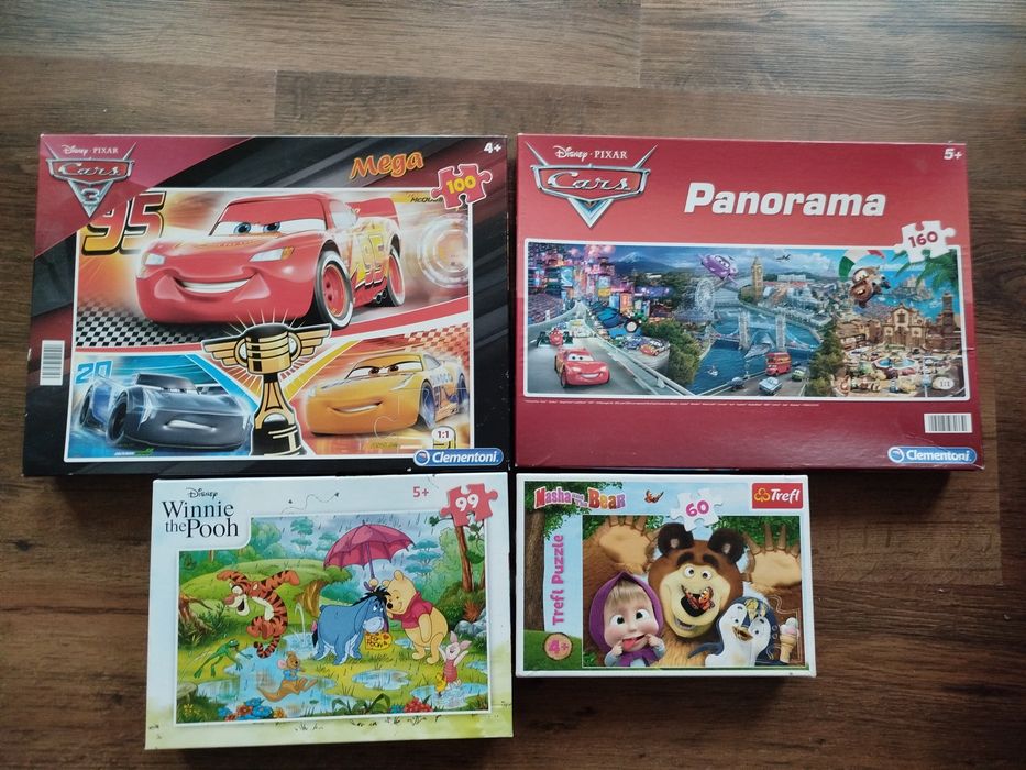 Puzzle 60-160 elementów