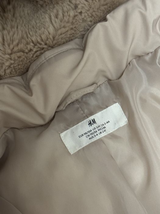 Зимове пальто H&M 104-110р