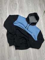 Nike boxy fit bluza z kapturem basic male logo drip drill y2k streetwe
