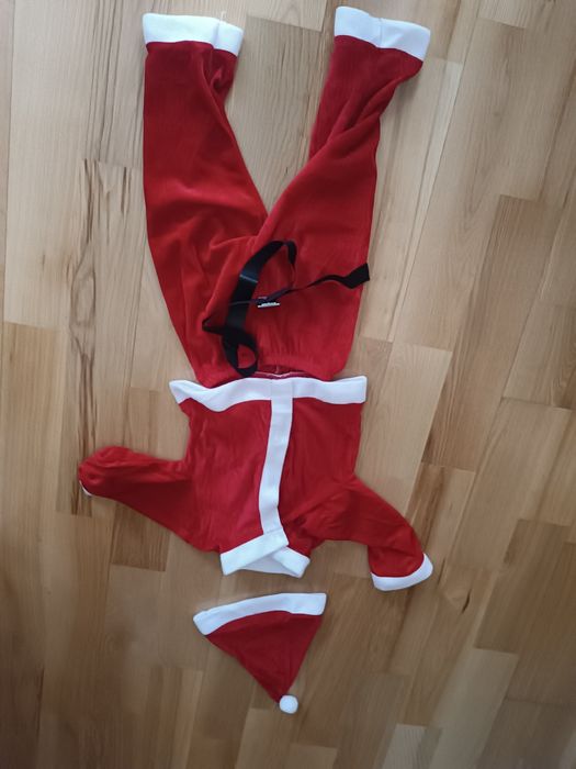 Strój Mikołaja dla dziecka 110 cm nowy