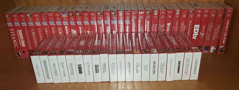 Cassetes VHS TV Guia - "Os melhores Filmes da Nossa Vida" - Completo