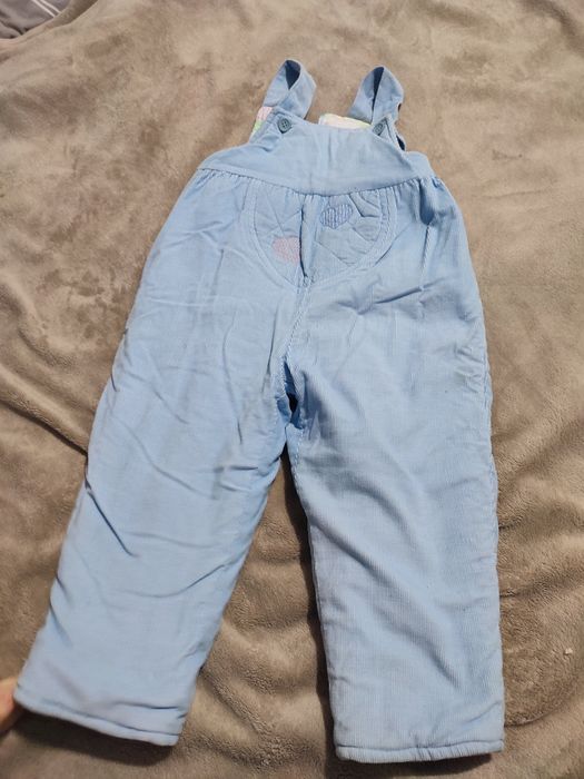 Теплий полукомбінезон 86 см