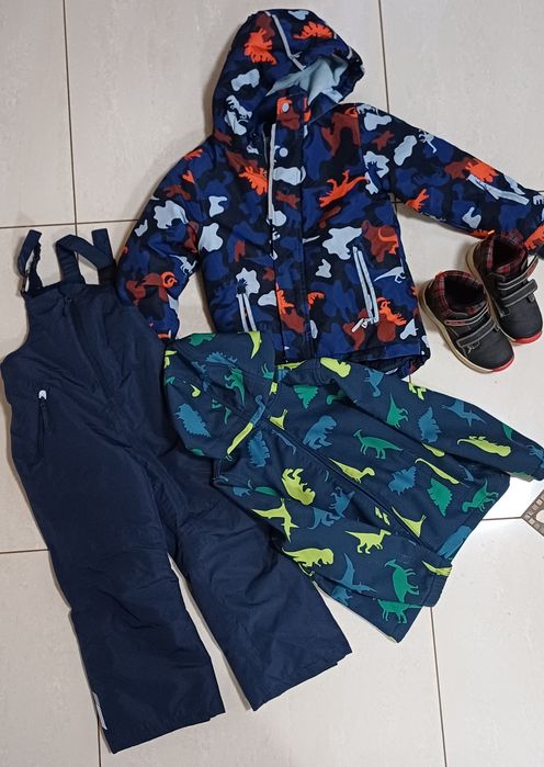 Kurtka spodnie buty dla chłopca