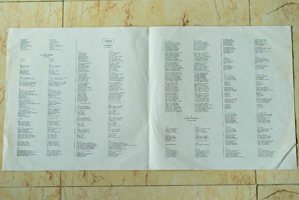 LP disco de vinil carmina LP disco de vinil Carmina Burana