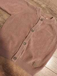 Sweter dla chłopca brązowy 68