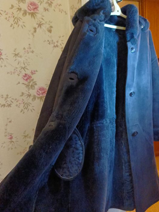 Дубленка жіноча. Натуральна шкіра. Розмір 56