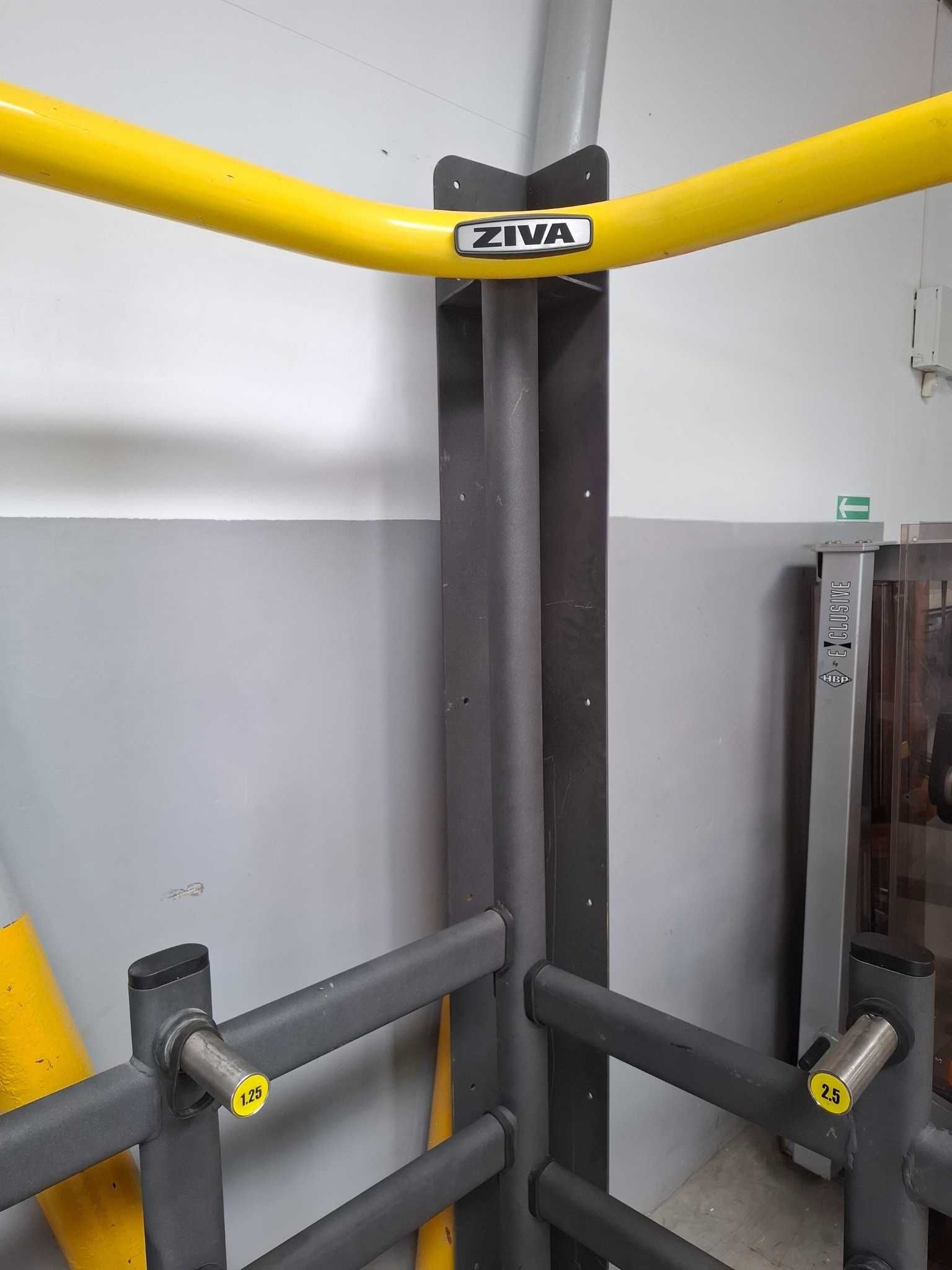 Narożna brama do ćwiczeń z wolnymi ciężarami ZIVA