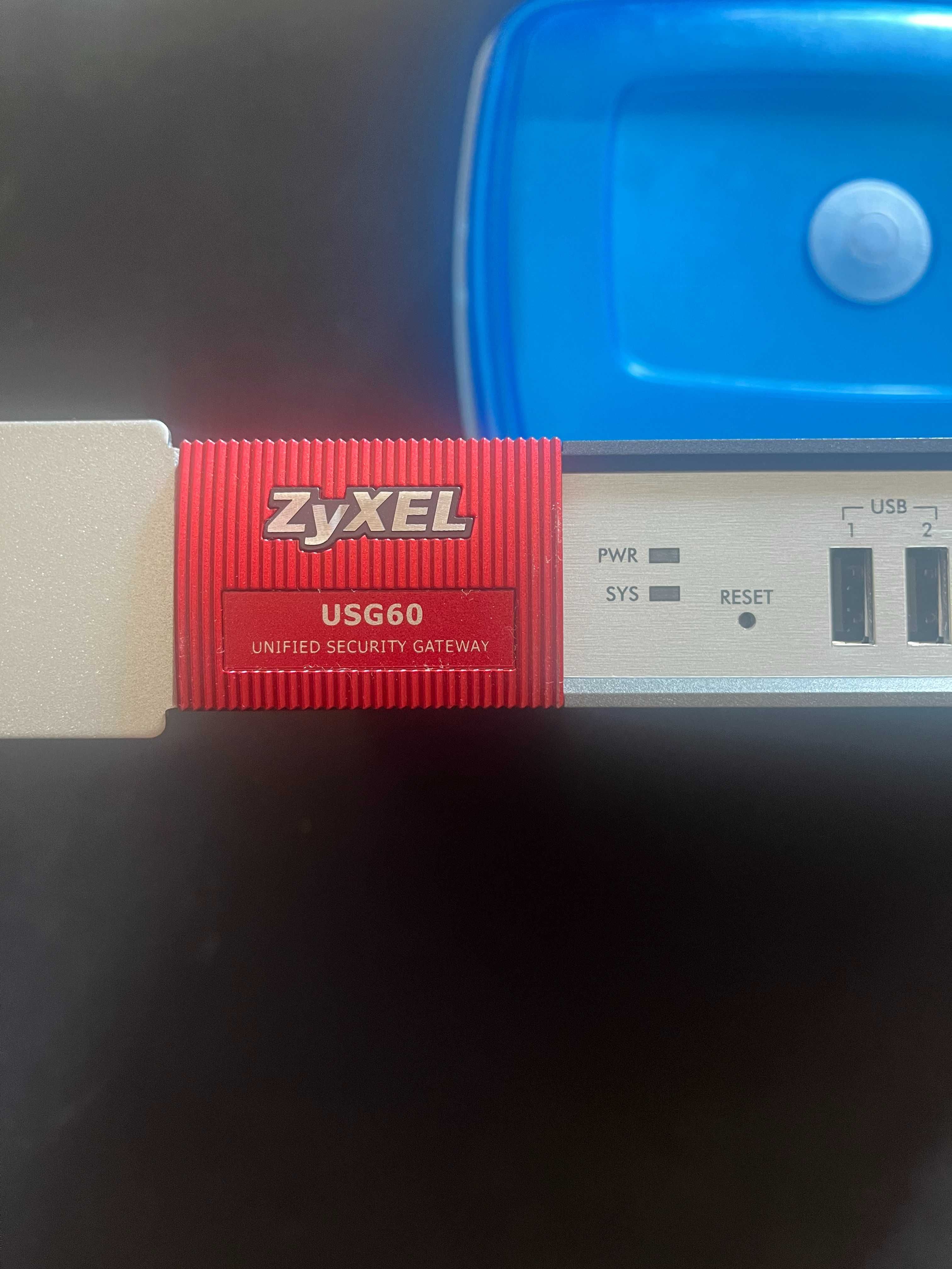 Zyxel USG60 - Zaawansowana Brama Bezpieczeństwa w doskonałym stanie