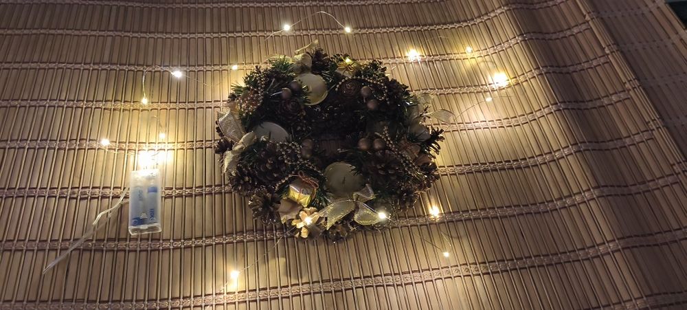 Ozdoby na stół na święta