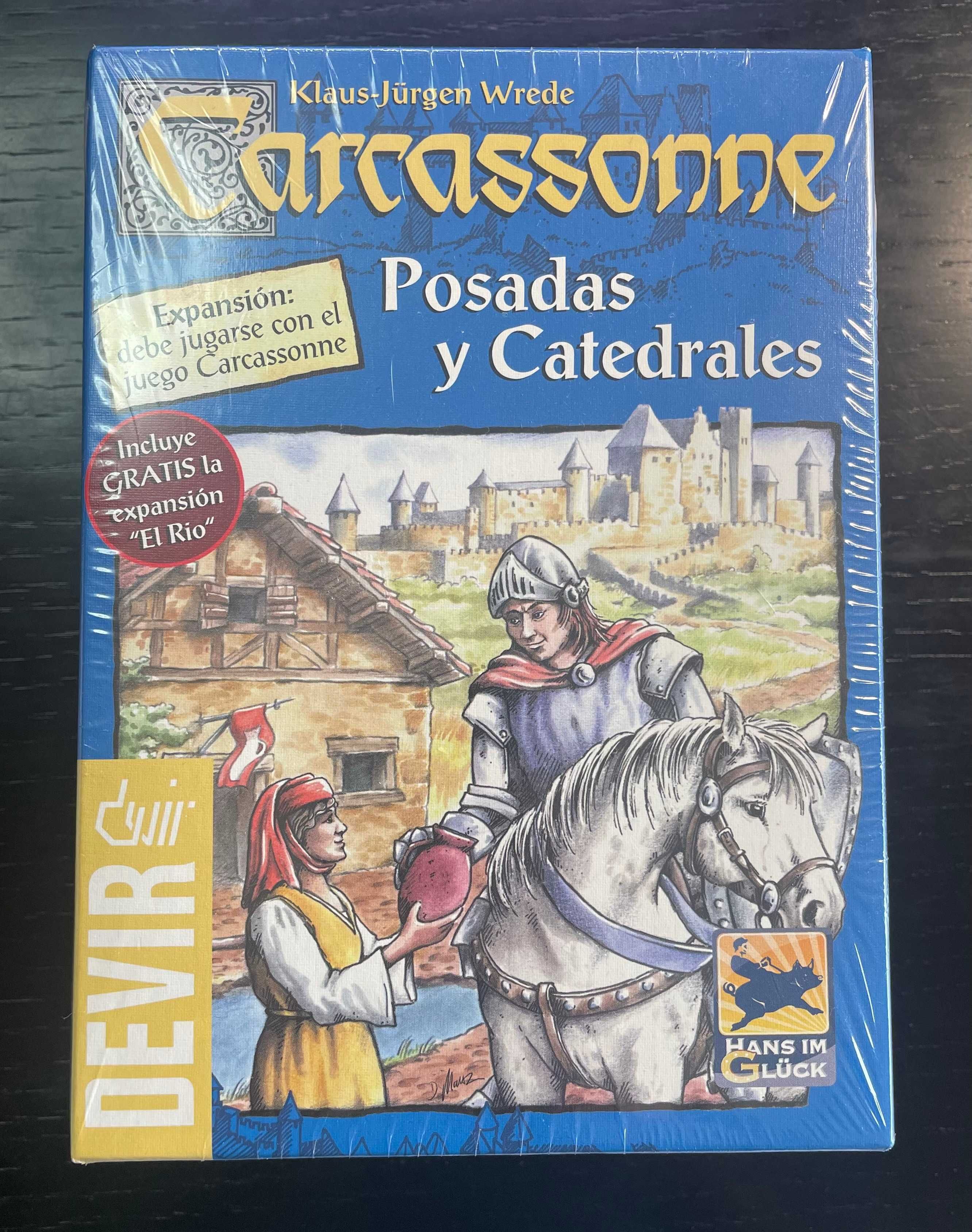 Carcassonne: Posadas y Catedrales (fechado e ainda selado)! Novo!!!