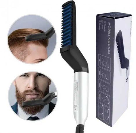 Праска плойка випрямляч стайлер для волосся і бороди (чоловічий) Comb