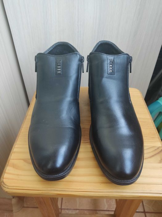 Ботинки мужские зимние кожа 42