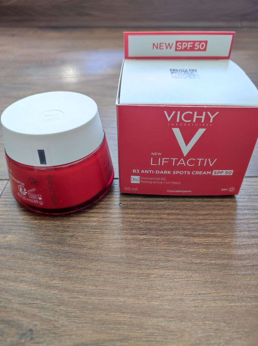 Vichy Liftactiv B3 Krem Redukcja przebarwień SPF50 NOWY