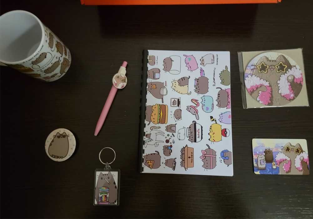 Подарунковий бокс Pusheen • Набір кіт Пушин • Pusheen cat