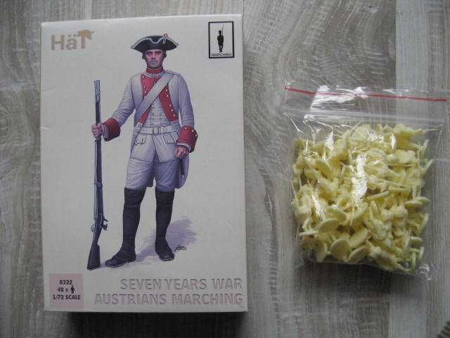 Figurki Hat 8322 Seven Years War Austrian 1:72